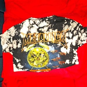 METALLICA crop tshirt